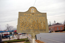 Pulaski County historical marker