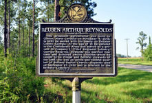 Reuben Arthur Reynolds historical marker