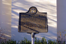 Robert Toombs Oak historical marker