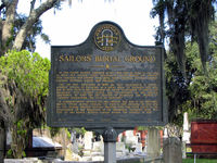 Sailors' Burial Ground historical marker