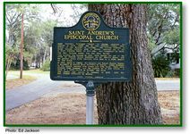Saint Andrew's Episcopal Church historical marker