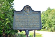 Shoals on the Ogeechee historical marker