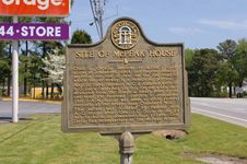 Site of McPeak House historical marker
