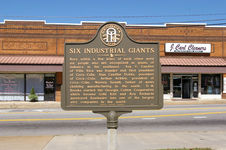 Six Industrial Giants historical marker