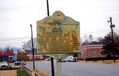 Slosheye Trail historical marker