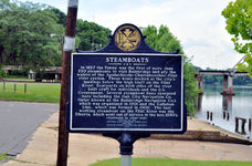 Steamboats historical marker