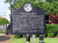 Stoney Nurses Home historical marker