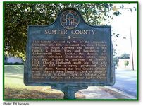 Sumter County historical marker