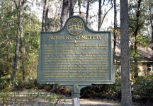 Sunbury Cemetery historical marker