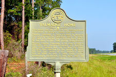 Talmadge Home historical marker