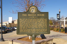 The Bridge House historical marker
