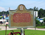 The Cavalry Actions at Waynesboro historical marker