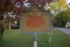 The Cedars historical marker
