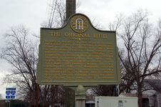 The Original R.F.D. historical marker