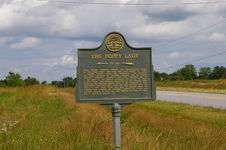 The Poppy Lady historical marker