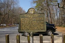 The River Patrol & Cochran's Ford historical marker