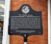 The Waffle House historical marker