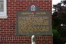 Tristram Dalton historical marker