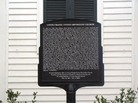 Union Chapel United Methodist Church historical marker