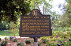 University of Georgia historical marker