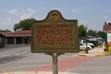 Western & Atlantic Depot historical marker