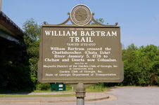 William Bartram Trail historical marker