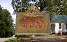 Wrightsboro Methodist Church historical marker