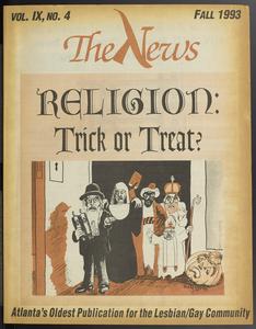 The News : a publication of the Atlanta Gay Center, 1993 October 1