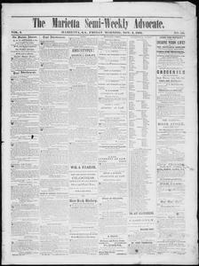 The Marietta semi-weekly advocate, 1861 November 8