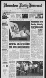 Houston daily journal, 2007 August 17