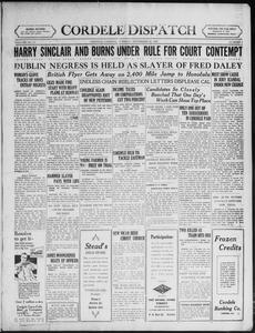 The Cordele dispatch, 1927 November 22