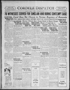 The Cordele dispatch, 1927 November 27
