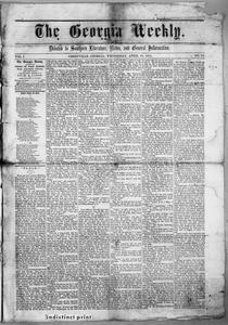 The Georgia weekly, 1861 April 10