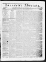 Brunswick advocate, 1838 September 20