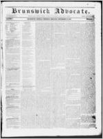 Brunswick advocate, 1838 September 27