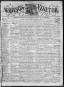 The Madison family visitor, 1856 April 19
