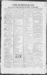 The Republican ; and Savannah evening ledger, 1807 October 20