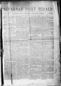 Savannah daily herald, 1865 January 12