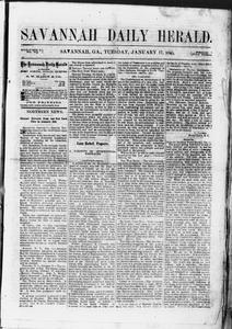 Savannah daily herald, 1865 January 17