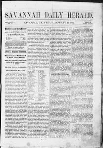Savannah daily herald, 1865 January 20