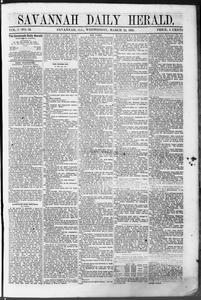 Savannah daily herald, 1865 March 22
