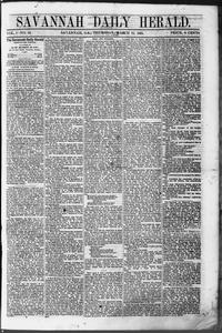 Savannah daily herald, 1865 March 23