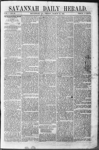 Savannah daily herald, 1865 March 24