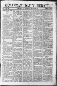 Savannah daily herald, 1865 March 30