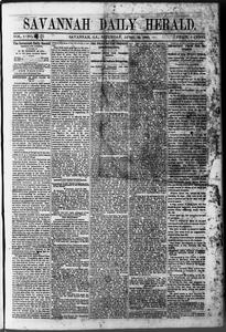 Savannah daily herald, 1865 April 29