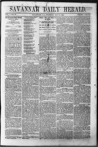Savannah daily herald, 1865 May 9
