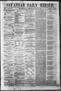 Savannah daily herald, 1865 June 14