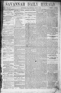 Savannah daily herald, 1865 July 3
