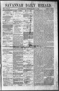 Savannah daily herald, 1865 July 13