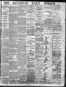 Savannah daily herald, 1865 August 24